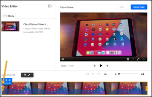 Clip creator location